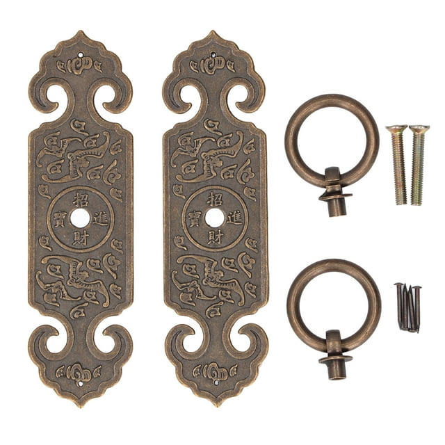 Poignée d'Armoire, Poignée Antique Poignées de Meubles au Design Rétro Poignée en Laiton Qualité Inégalée