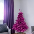 thumbnail image 3 of Northlight Full Pine Artificial Christmas Tree - 4' - Boysenberry Purple - Unlit, 3 of 3