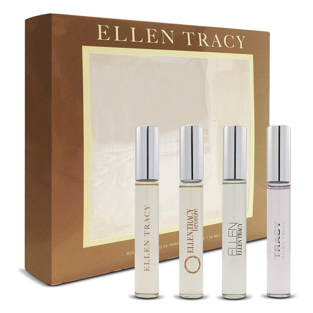 Ellen Tracy 4Piece Rollerball Set Classic, Tracy, Bronze & Ellen