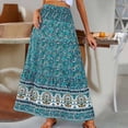 thumbnail image 2 of oqasdz Skirts for Women Stylish Prints High Waist Fit Versatile Design A Line Skirt Comfortable Soft Casual Outings Everyday Wear, 2 of 8