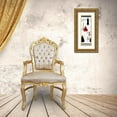 thumbnail image 3 of Kimberly, Allen 11x24 Gold Ornate Wood Framed with Double Matting Museum Art Print Titled - Paris Couture, 3 of 4
