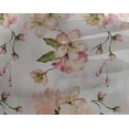 thumbnail image 4 of oneOone Georgette Viscose Peach Fabric Florals Craft Projects Decor Fabric Printed By The Yard 42 Inch Wide-FAM, 4 of 4