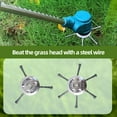 thumbnail image 5 of Universal Steel Wire Trimmer Head, 6-Inch Durable String Trimmer Replacement for Lawn Mower, Weed Remover, Edging & Rust-Free Performance, Fits Electric Weedeaters & Garden Use, 5 of 7