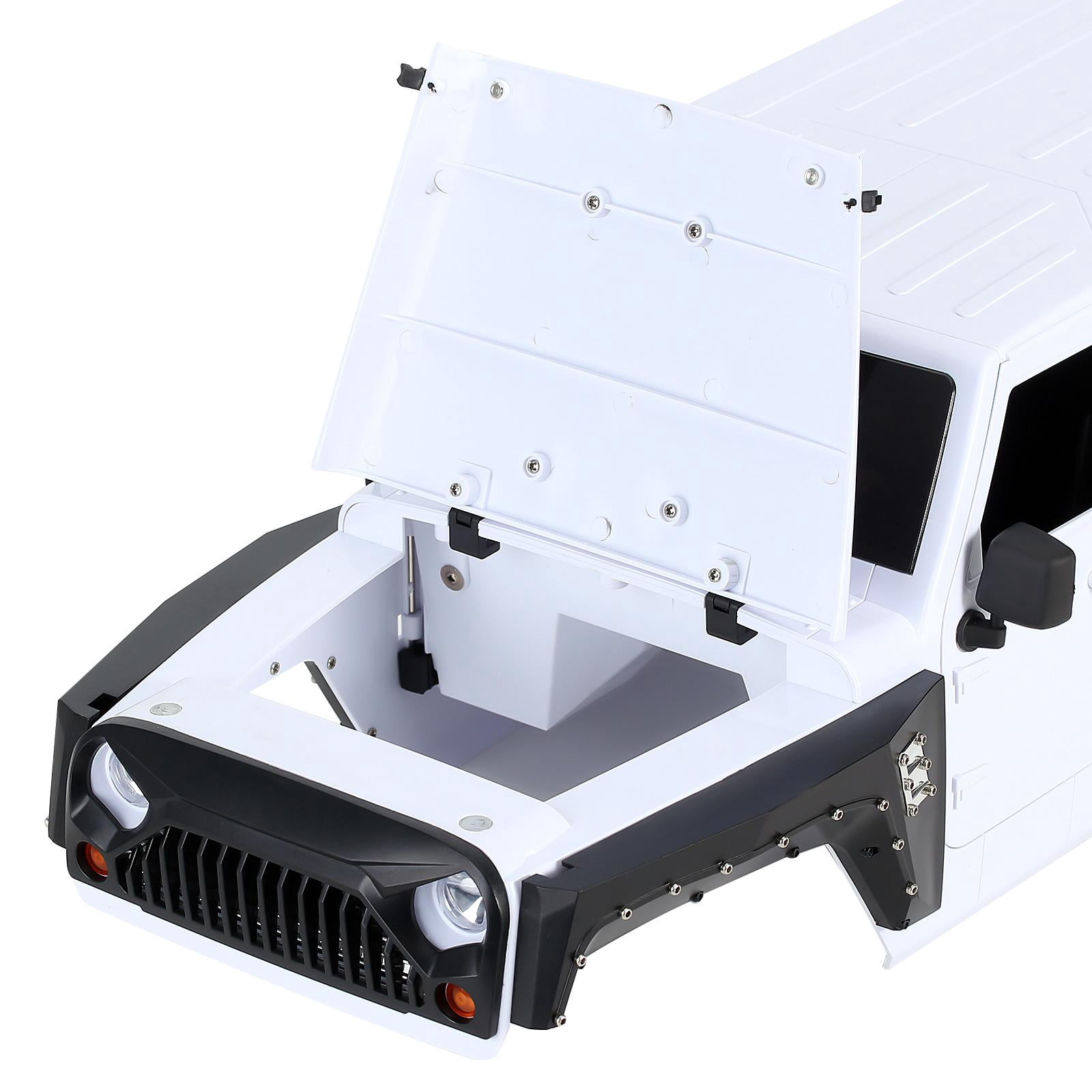 LeeQinersw 313mm Wheelbase Plastic Spare RC Car Body Shell Frame for SCX10 90046 1:10 Scale
