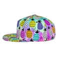 thumbnail image 4 of Uemuo Graffiti Pineapples Pattern Women's Baseball Cap,Straight Brim Hat,Golf Dad Hat,Travel Hat,Sun Protection Cap,Everyday Accessory, 4 of 9