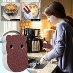 TopLLC Accessoires de cuisine, Essentiels de cuisine 1PCS Éponge de Carborundum Éponges Emery Pour Nettoyer rapidement Eponge outil de nettoyage de cuisine de nettoyage éponge