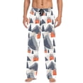 thumbnail image 7 of FORMRS Mens Pajama Pants with Pockets Soft Cotton Sleepwear Lounge Bottoms, Sizes S-2XL, Blue Snow Houses, 7 of 7