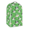 thumbnail image 2 of Yuyamidu Cute Dog Blender Cover Green Leaf Juicer Cover Anti Splash Coffee Maker Cover Soy Milk Maker Cover Stand Mixer Case St. Patrick's Day Kitchen Appliance Cover Decor, 2 of 6