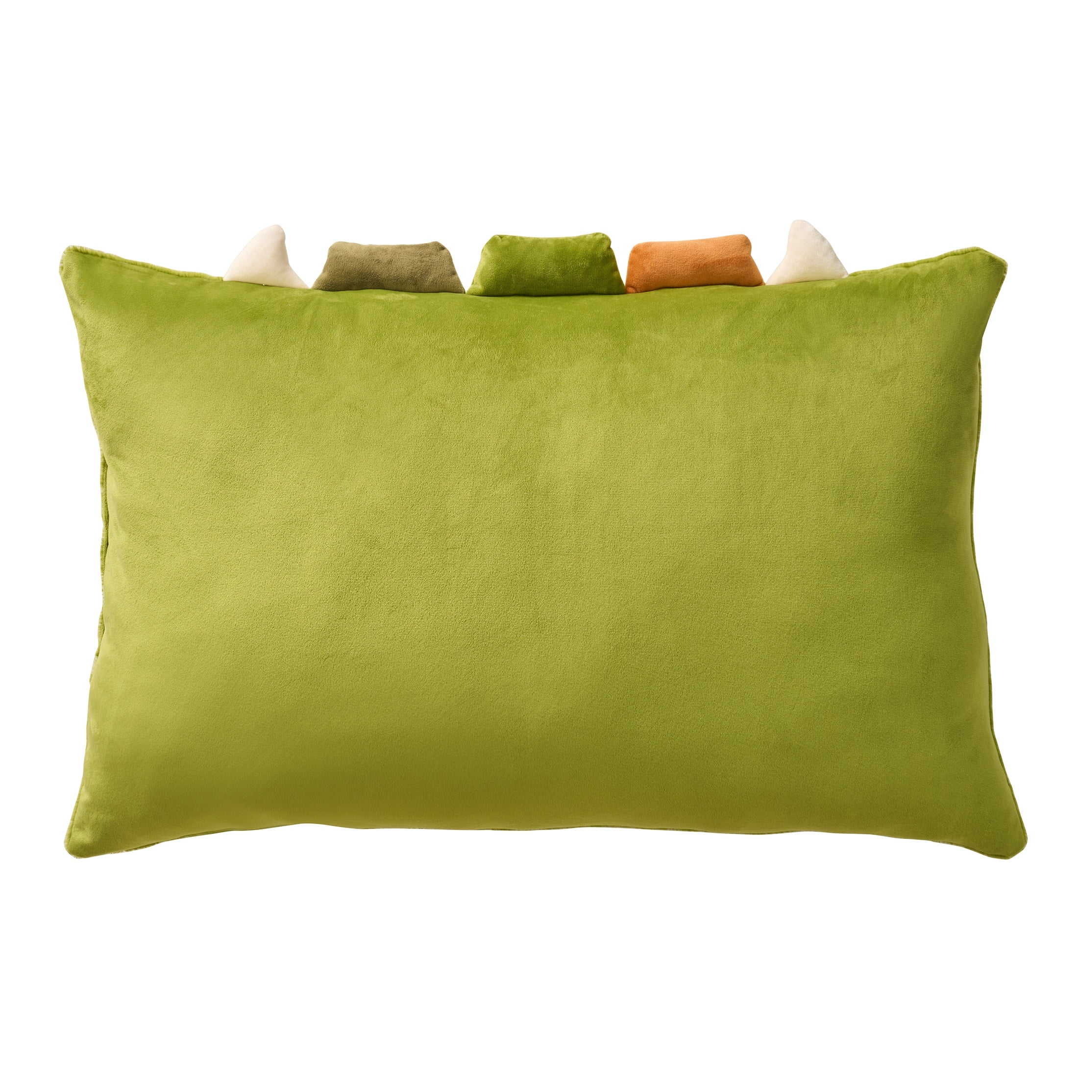 Olivia & Finn 20" x 30" Green Dino Kids Decorative Body Pillow