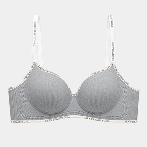 Bras for Women Wireless Supportive Full Coverage Correction Anti Sagging Bra