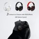 thumbnail image 2 of Auriculares supraaurales Bluetooth Auriculares envolventes inalámbricos Sendowtek Llamadas manos libres plegables con micrófono Soporte estéreo de alta fidelidad Micro Sd/tf/fm para computadora p, 2 of 4