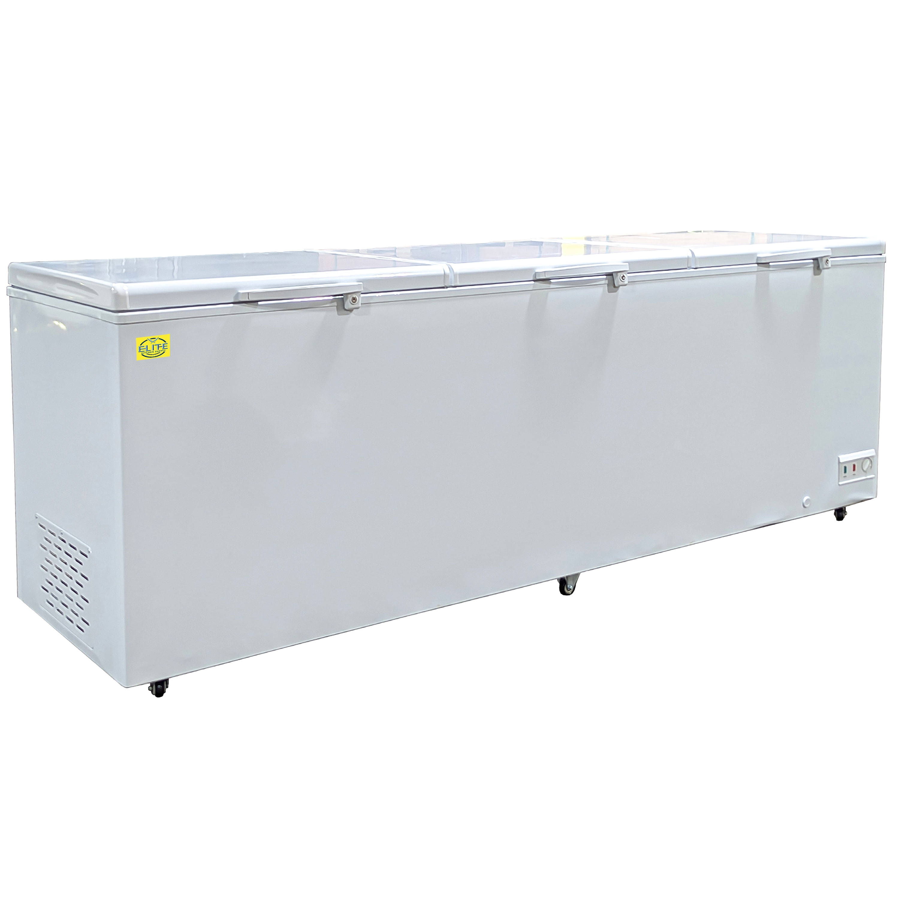 42 Cu.Ft. Chest Freezer, Deep Freezer with Top Open Three Door 106 in. Commercial Freezer NSF