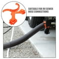 thumbnail image 4 of 4Pcs RV Sewer Hose Wrench Multi-Size Sewer Wrench for Connecting and Disconnecting Sewer Hoses Universal RV Sewer Tool Orange, 4 of 9