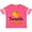 Football Pink and White, variant on Inktastic Sarasota Florida Orange in Heart Boys or Girls Toddler T-Shirt