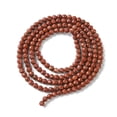 thumbnail image 3 of Natural Red Jasper Beads Strands Faceted Round 2mm Hole: 0.6mm 175pcs/strand 15.35 inch(39cm), 3 of 4