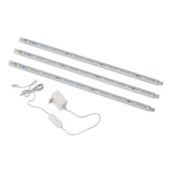 1 PC Amerelle 12 in. L White Plug-In LED Strip Light