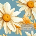 thumbnail image 3 of Daisy Breathable Chiffon Yarn Silk Head Scarf 180*73 - Lightweight Translucent Wrap, 3 of 6