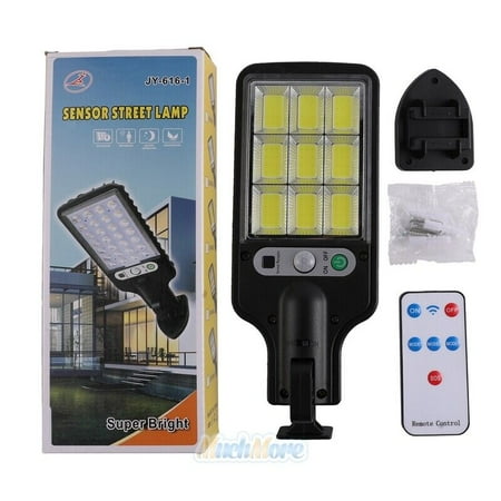 

LED Solar Light Motion Sensor 3 Modes Flood Lamp Outdoor Street Wall Yard Garden