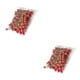 thumbnail image 3 of Inteprter Bolsa de 100 Uds. De espuma de bayas rojas de Navidad Artificial, fruta de simulación, cereza pequeña, regalo de Navidad para el hogar, Type1 NO1 Inteprter CBP082643, 3 of 5