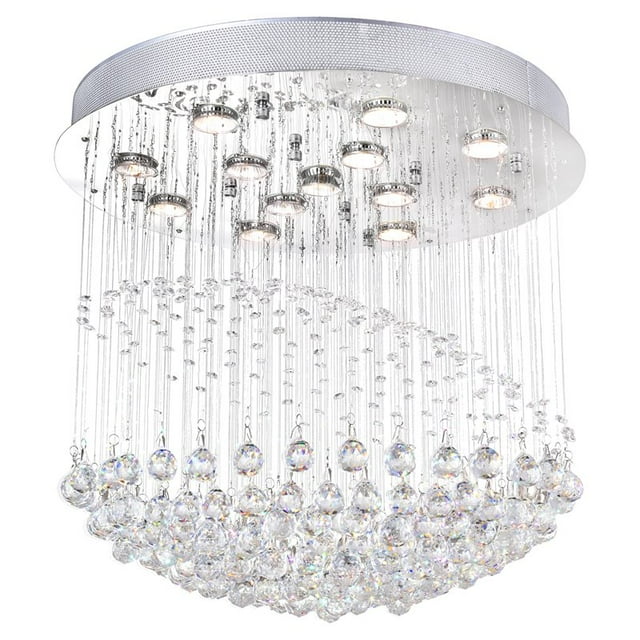 CWI Lighting Scintillement 13 Lumière Encastrée avec Finition Chromée