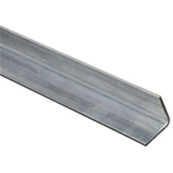 Stanley Hardware Solid Angle - Galvanized Steel, Corrosion Protection - 1-1/4" x 48"