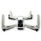 thumbnail image 4 of 1 Juego de extensión protectora de pierna de tren de aterrizaje de altura extendida para Dron Hubsan Zino 2 Rc, 4 of 5