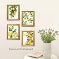 thumbnail image 4 of 4Pcs Lemon Canvas Wall Art Fruit Print Wall Decor Fruit Canvas Poster Wall Decorations Watercolor Canvas Rectangle Chemical Fiber Oil Pictures for Kitchen Home Bedroom 10x8Inch-Unframed, 4 of 5