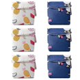 thumbnail image 1 of Bolsas para el primer período de menstruación femenina, compresas sanitarias portátiles, bolsa de almacenamiento excelente, 6 uds., 1 of 5