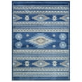 thumbnail image 2 of Allstar Tribal Accent Rug with Shamanic Eye design Space-Blue 8' x 10' 8' x 10', 2 of 9