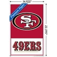 thumbnail image 3 of NFL San Francisco 49ers - Logo 21 Wall Poster, 14.725" x 22.375", 3 of 3