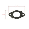 thumbnail image 2 of The ROP Shop Carburetor Rebuild Kit for Briggs & Stratton Vertical Engine 121Q12, 121Q72 Lawn, 2 of 8