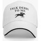 thumbnail image 1 of Gorra de béisbol "Talk To Me" con estampado divertido de carreras de caballos, ajustable para hombres y mujeres | Gorra de béisbol con eslogan original y gráfico de caballo, 1 of 5