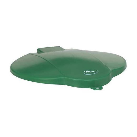 Vikan Round Pail Lid, Green, Polypropylene 56872