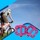 thumbnail image 2 of Ztto 1 par de bicicletas Pedal plano antideslizante Color Sólido Ciclismo al aire libre Pedales de Montaña Pedales Ciclo Piezas Componente Ajuste Púrpura Speravity OD002861-04B, 2 of 7