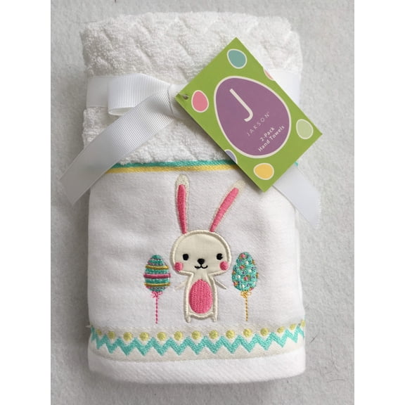 Easter Bunny With Eggs 100% Cotton Hand Towels