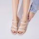 thumbnail image 4 of Sandalias Tacón Plano Playa Retro Zapatos Cómodos Antideslizantes para Exteriores Mujer, 4 of 9
