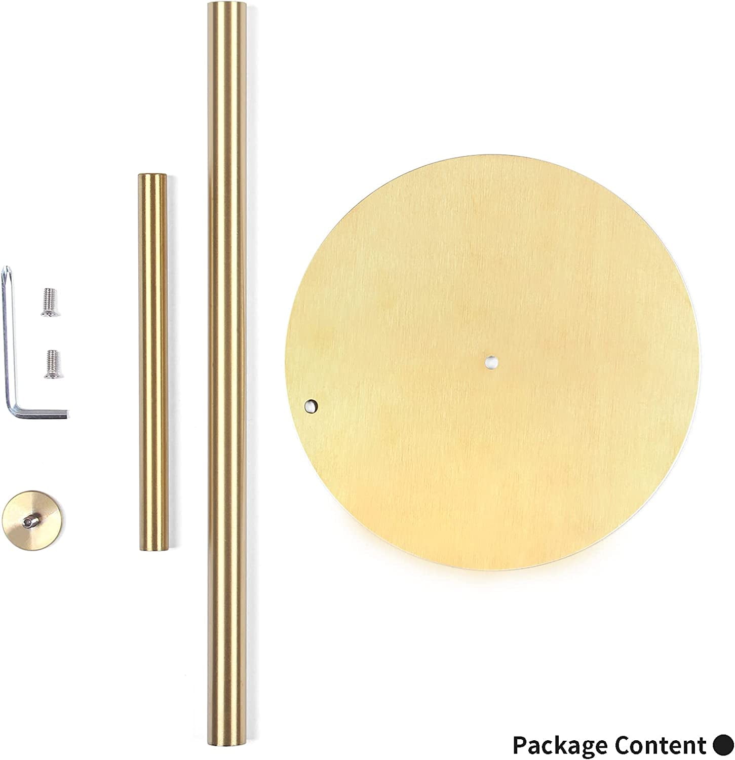 Gold Countertop Paper Towel Holder, Stainless Steel, Modern Kitchen and Bathroom Organization