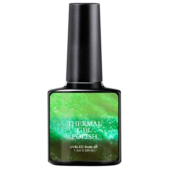 WIFKLSIIPG Color Temperature Changing Diamond Nail Polish with Gradient Color Gift for Girls 8ml