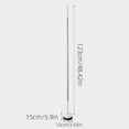 thumbnail image 3 of Ftwytp Telescopic Scrub Brush, Extendable Handle, Rotatable Head, Detachable Design, Lightweight Alloy, Sturdy Bristles, Multi-Purpose, Bathroom & Kitchen Cleaning, 3 of 9