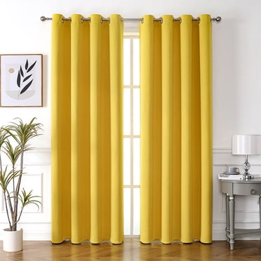 Panneaux de Rideaux pour Fenêtre, Draperies Superposées pour Fenêtres de Chambre, Habillages de Fenêtre Élégants, Rideaux Filtrant la Lumière, Couvre-Fenêtres Réduisant le Bruit