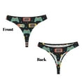 thumbnail image 3 of Lsque sous-Vêtements Rétro Imprimé Jeu Vidéo Sans Couture pour Femmes, String Invisible, Culottes Confortables Respirantes pour Femmes-TTG, 3 of 6