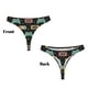 thumbnail image 3 of Fotbe Retro Video Game Tanga Sin Costuras para Mujer con Estampado – Panties Invisibles, Transpirables y Cómodos para Uso Diario-X-Large, 3 of 6