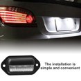 thumbnail image 4 of Kenally Luz 6 LED Luz trasera Luz lateral Universal para camión SUV Remolque Coche de pasajeros Bombillas para automóviles Kenally VI000573-00, 4 of 6
