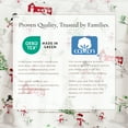 thumbnail image 3 of Great Bay Home 4-Piece 100% Turkish Cotton Flannel Sheet Set, Full, Winter Wonderland, 3 of 6