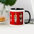 thumbnail image 4 of CafePress - Nutty Nutcracker Toy Soldiers Mug - 11 oz Ceramic Mug - Novelty Coffee Tea Cup, 4 of 6