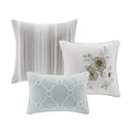 thumbnail image 4 of Madison Park King/Cal King Willa 6-Piece Cotton Quilt Set with Throw Pillows, Green, 4 of 6