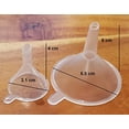 thumbnail image 4 of 5-Piece Plastic Funnel Set for Kitchen, Spices, Powders, Oils & Cosmetics - Mini to Large Sizes for Precise Liquid Transfer & Easy Pouring, 4 of 8