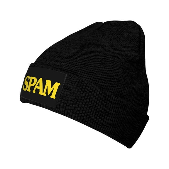 Spam Knit Beanie Acrylic Knitted Hat Men Beanie Winter Warm Beanies Women Casual Skullies Outdoor