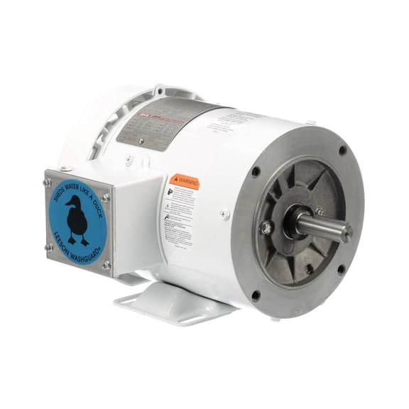 Leeson 112430.00 Electric Motor C6T17WK2J 3/4 HP 1725 Rpm 3-PH 208-230/460 V 56C