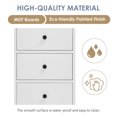 thumbnail image 5 of Royard Oaktree Bathroom Storage Cabinet, White, 10'', 5 of 7